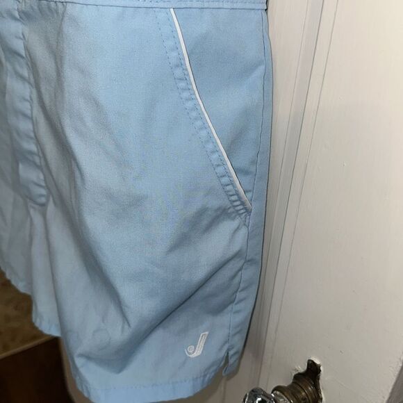Vintage late 60s/early 70s Jantzen Light Blue Flat Front Shorts - Picture 3 of 8